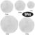 5Pcs/Set Wool Polishing Disc Waxing Buffing Sizes 75-180mm Car Paint Care Polisher Machine Pads For Auto Beauty Tool Accessories