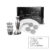 Stainless Steel Nespresso Reusable Coffee Capsule Coffee Tamper Refillable Cup Filter Nespresso Machines Maker Pod