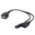 1 In 2 OTG Micro Usb Host Power Y Splitter Adapter To Mirco 5 Pin Male Female Cable Durable