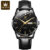 OLEVS Classic Quartz Watch for Men Waterproof Leather strap Calendar Sports Business Men ‘s Quartz Wrist Watch TOP Brand 6898