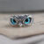 Personality Eyes Owl Shape Ring Vintage Fashion Rings Jewelry Party Gift WANNA