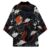 Men Chinese Dragon Pattern Green Japanese Kimono Cardigan Summer Haori Dragon Print Jacket Streetwear Traditional Japanese Coat