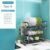 Dish Drying Rack Kitchen Adjustable Stainless Steel 2 Tier Plates Organizer Dish Bowl Drainer Storage Rack Kitchen Utensils