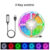 USB LED Strip Light 16LED/Meter Bluetooth RGB Lights Flexible TV Backlight Lamp 5050 5V LED Tape Diode Phone APP 1-30m For Room
