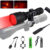 Tactical Flashlight Green/Red/White LED Hunting Torch C8 Professional 1-Mode Torch+18650+Charger+Remote Switch+Rifle Scope Mount