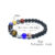 Unique Eight Planets Bracelet Homme Female 6mm 8mm Natural Volcanic Rock Braslet Lapis Lazuli Beaded Brazalete Chakra Braclet