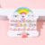 3pcs Girl Butterfly Star Charm Beaded Bracelet