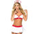 Two-piece pleated skirt Sexy Lingerie women nightwear Underwear School Uniform Nurse Role play costumes Cosplay Lolita Uniform