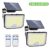 200/238 LED Solar lights motion sensor outdoor waterproof security lights Super Bright spotlight wall lamp for Garden Garage