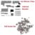 Internal Bracket Replacement Parts & Full Screws Set For iPhone 7 7Plus 8 8Plus X XR XSMAX 11 11PRO MAX 12 12PRO MAX 12Mini