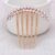 Pearl Water Diamond Metal Pan Hair Insert Comb Ball Head New Year Pan Hair Comb Hairpin Mother’s Day Holiday Gift Hair Accessory