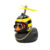 Multi Cute Rubber Duck Toy Car Ornaments Yellow Duck Car Dashboard Decorations Bike Gadgets with Propeller Helmet Car Accessory