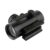 1×40 Hunting Reflex Red Green Dot Sight Adjustable Brightness Reflex Sights Tactica Riflescope with Free 11mm & 20mm Mount Rails