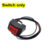 Mini Aluminum Car Led Work Light 8-80V Motorcycle Headlight LED Spotlight Auxiliary Lamp Dual Color Fog Light Moto Modified Lamp