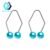 Facial Dimple Makers Get Natural Dimples with 2pcs Face Dimple Trainers Lightweight Easy to Wear for Women Create Beautiful Dimples