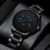 1Pc Men’s Fashion Trend Casual Three Eyes Digital Blue Needle Steel Band Quartz Watch To Husband Friends Christmas Birthday Gift