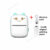 Mini Sticker Printer Thermal Printers Portable Bluetooth Inkless Photo Printing Compatible With Android iOS 200dpi Label Printer