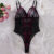2023 New Women’s Mesh Embroidered Lace Splicing V-Neck Hollow Sexy Backless Erotic Jumpsuit Onlyfan
