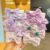 10Pcs/pack Flower Elastic Hairbands for Children Sweet Girls Big Bow Hair Ties Fashion Rubber Headbands Hair Accessories