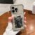 Transparent Card Slot Bag Holder Case For iPhone 15 14 13 12 11 Pro Max X XS XR 7 8 Plus Clear Wallet Silicone Shockproof Cover
