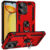 Shockproof Armor For Redmi 13C 12C 10C 9C 10A 9A 9T A3 A2 A1 Case Phone Ring Stand Bumper Silicone Phone Back Cover