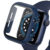Screen Protector For Apple Watch case 44mm 40mm 45mm 41mm 42mm 38mm Accessories Glass+Cover iWatch series 9 8 7 SE 6 5 4 3 2 1