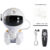Cute Star Galaxies Projector Night Light Spaceship Rocket Astronaut Galaxy Projectors Starry LED Lamp Room Home Decorations Gift