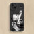 Creative Stickers Silicone Phone Case For iPhone 11 12 13 14 15 Pro Max XS X XR 7 8 14 6Plus SE2020 Camera Lens Protection Cover