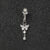 Faux Fake Belly Butterfly Fake Belly Piercing Butterfly Clip On Umbilical Navel Fake Pircing Butterfly Cartilage Earring Clip