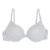 Women Seamless Sexy Front Closure Bra Girls Push Up Striped Underwear Adjustable Buckle with Padded Underwire Bras Brassiere