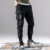 2024 New Joggers Cargo Pants For Men Casual Hip Hop Hit Color Pocket Male Trousers Sweatpants Streetwear Ribbons Techwear Pants