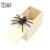 Prank on spiders fun horror box catapult spiders wooden hidden box friend’s office April Fool’s Day prank toy