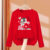 2-13 Year Old Girls Long sleeved Tops Flower & Butterfly Fashion T-shirt Autumn Cartoon Clothing Little Girl Brand Tees