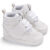 Fashion Baby Spring and Autumn Classic White Theme Casual Sports Shoes Soft Sole Comfortable 0-18M Baptist Shoes Walking Shoes
