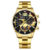 Men’s Sports Watch High-grade Movement Three Eyes Waterproof Electronic Watch for Swimming Sports Running Business