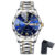 BINBOND Men’s Waterproof Stainless Steel Quartz Watch 2024 Top Brand Luxury Night Glow Date Week Men’s Watch 2521