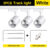 LED Track Light Spotlight AC175-265V 12W 20W 30W 40W Warm White Cool White ABS Material COB Chip Indoor Outdoor For Home Modern