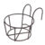 Garden Hanging Plant Iron Racks Balcony Round Flower Pot Rack Railing Fence