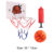 Mini Basketball Hoop Indoor Basketball Basket Kids Smooth Ball With Inflatable Pump Funny Game Toy Suction Cup Basketball Hoop