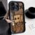 Cartoon Box Man Pattern Plating Phone Case for IPhone 15 14 13 12 11 Pro Max XS X XR 7 8 Plus SE2 14Plus Shockproof Matte Cover