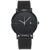 Luxury Fashion Stainless Steel Mens Glass Quartz Analog Watches With Calendar