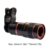 8X 12X 20X Lens For Cellphone with Clips Phone Camera Zoom Telescope Wide Angle Macro Fisheye Camera Lens Kit For iphone Xiaomi