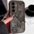Ink Butterfly Pattern Case For Samsung Galaxy S24 S23 S22 Ultra S21 S20 FE A14 A34 A15 A35 A52 A53 A54 Silicone Phone Cover ???