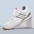 2024 Men Classical Running Shoes Lightweight Leather Casual Sneakers Men Comfortable Outdoor Sport Breathable Flat Jogging Shoes