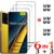 6IN1 Tempered Glass Screen Protector for Xiaomi Poco X6 Pro 5G – Full Coverage Front Glass with Camera Film – PocoX6
