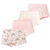 4 Packs Cotton Children Panties Girls Boxer Briefs Pink Cute Cartoon Kids Underwear Panty Antibacterial Breathable Girls Undies