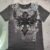 Y2k Men’s T-shirt Retro Back Wing Pattern Men’s T-shirt Gothic Round Neck Short Sleeve Men’s Clothing Top New Fashion Shirt