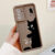 Black Cat Liquid Silicone Case For Samsung A54 A53 5G A13 A34 A52 A51 A50 A32 A30 A24 A23 A21S A14 A12 A25 A04S A03S A02S Cover