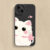 Cute Cat Silicone Phone Case For iPhone 11 12 13 14 15 Pro Max XS X XR 7 8 14 6 Plus SE 2020 Camera Lens Protection Cover