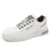 2024 New Mens Casual Shoes Quality PU Leather Shoes For Men Lace-up Breathable Fashion Lofer Autumn Flats Male White Shoes
